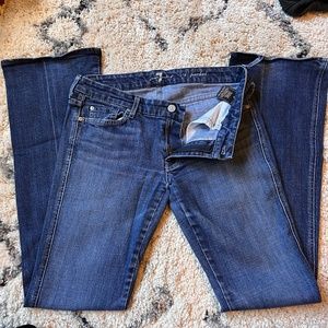 7 For All Mankind A Pocket Boot Cut Jeans
